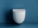 Комплект унитаза Ceramicanova Vogue CN4008T с инсталляцией Grohe Rapid SL 38775001 с сиденьем Микролифт и клавишей смыва Хром фарфор подвесной