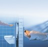Комплект унитаза Ceramicanova Vogue CN4008T с инсталляцией Grohe Rapid SL 38775001 с сиденьем Микролифт и клавишей смыва Хром фарфор подвесной