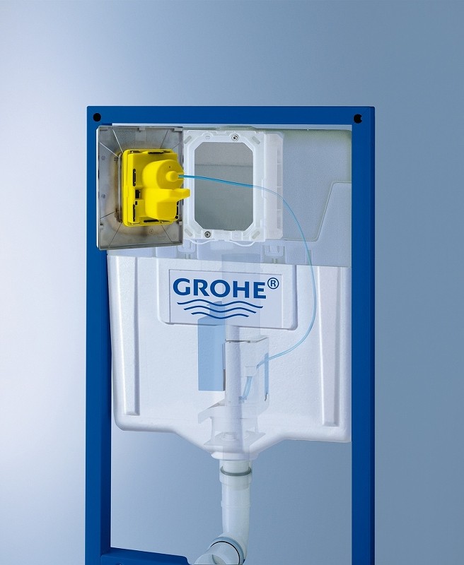 Комплект унитаза Ceramicanova Vogue CN4008T с инсталляцией Grohe Rapid SL 38775001 с сиденьем Микролифт и клавишей смыва Хром фарфор подвесной