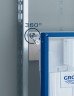 Комплект унитаза Ceramicanova Vogue CN4008T с инсталляцией Grohe Rapid SL 38775001 с сиденьем Микролифт и клавишей смыва Хром фарфор подвесной