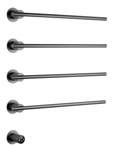 Электрический полотенцесушитель Wonzon & Woghand Dortmund 58,4х61 WW-A364-GM цвет Темный графит