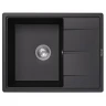 Кухонная мойка Abber Quarz 65 AQ2903B цвет Черный