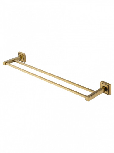 Полотенцедержатель Wonzon &amp; Woghand Roma WW-7211 двойной цвет Бронза