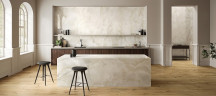 Керамогранит Ceramiche Piemme Majestic Onyx Pearl White Lev Ret 05447 60х120 см бежевый для ванной комнаты, для кухни Италия