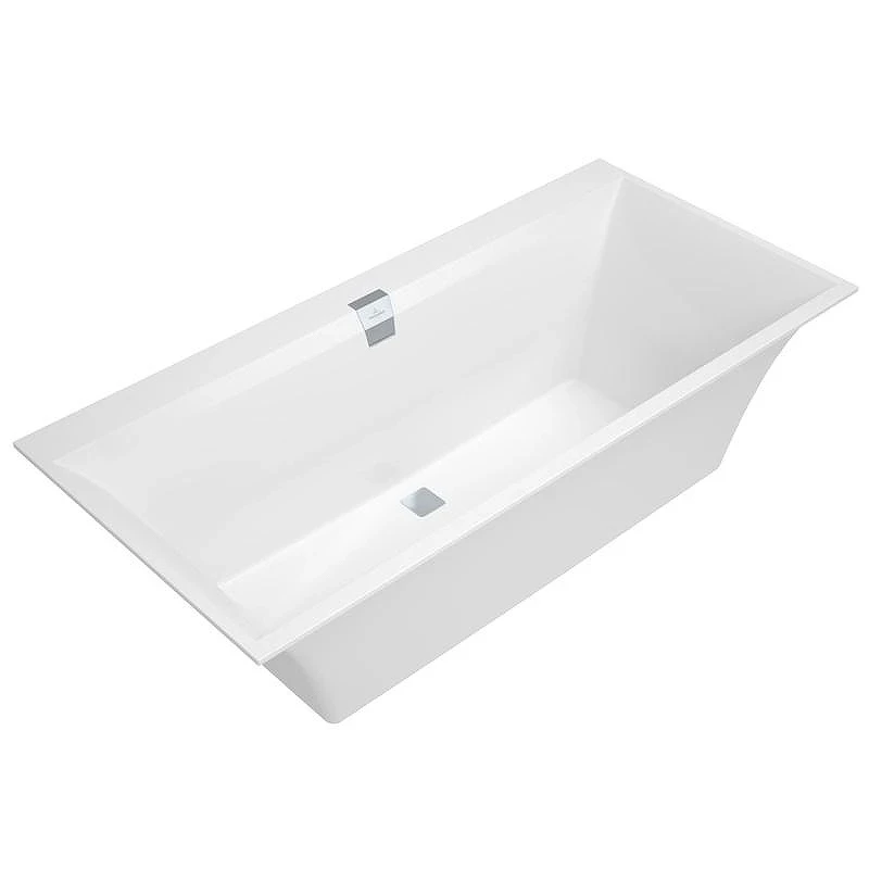 Квариловая ванна Villeroy&Boch Squaro Edge 12 160x75 UBQ160SQE2DV-01 без гидромассажа