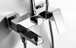 Душевая система WasserKRAFT A177.118.103.010.CH Хром латунь на стену