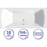 Акриловая ванна C-Bath Talia 190x90 CBQ004003 без гидромассажа
