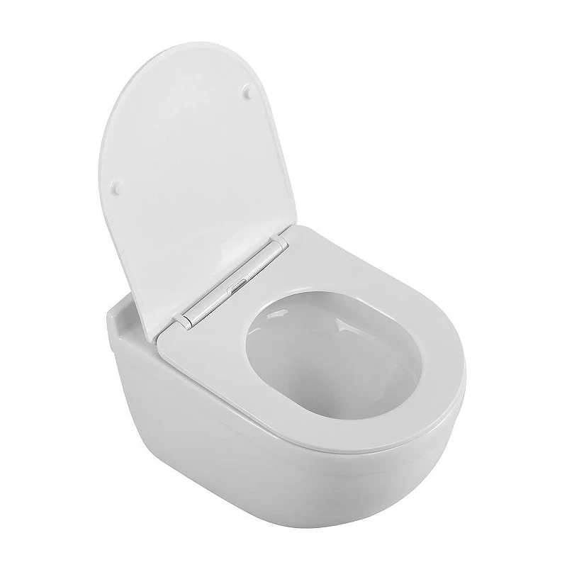 Унитаз BelBagno Senso-R BB017CH-TOR/SC подвесной цвет Белый с сиденьем Микролифт
