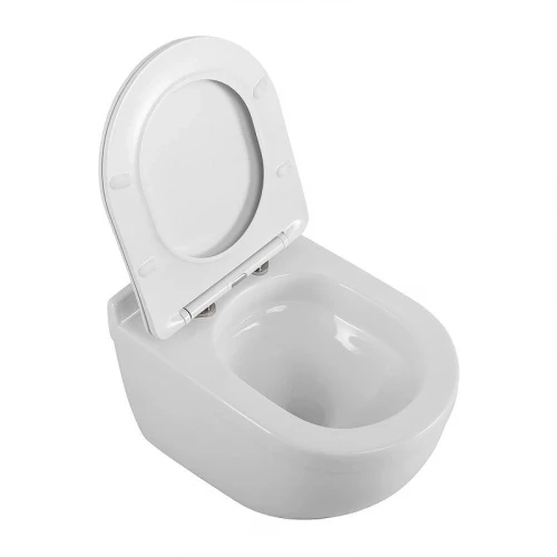 Унитаз BelBagno Senso-R BB017CH-TOR/SC подвесной цвет Белый с сиденьем Микролифт