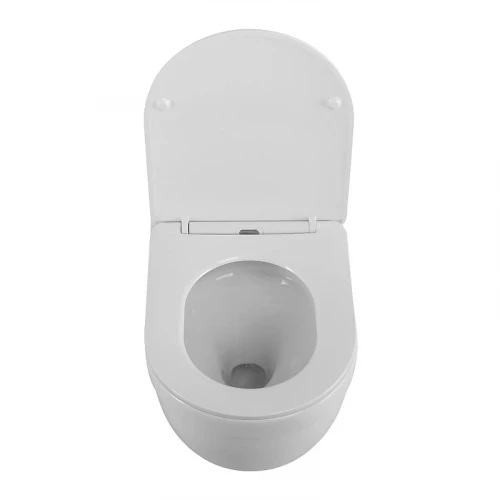 Унитаз BelBagno Senso-R BB017CH-TOR/SC подвесной цвет Белый с сиденьем Микролифт