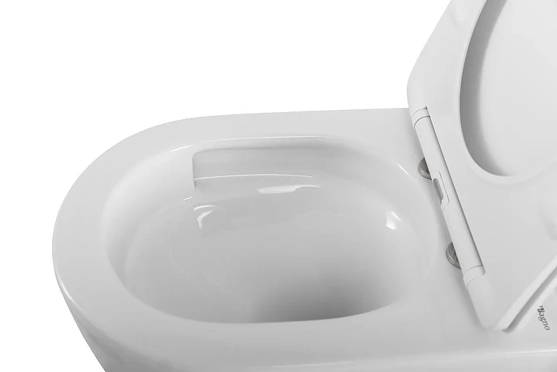Унитаз BelBagno Senso-R BB017CH-TOR/SC подвесной цвет Белый с сиденьем Микролифт
