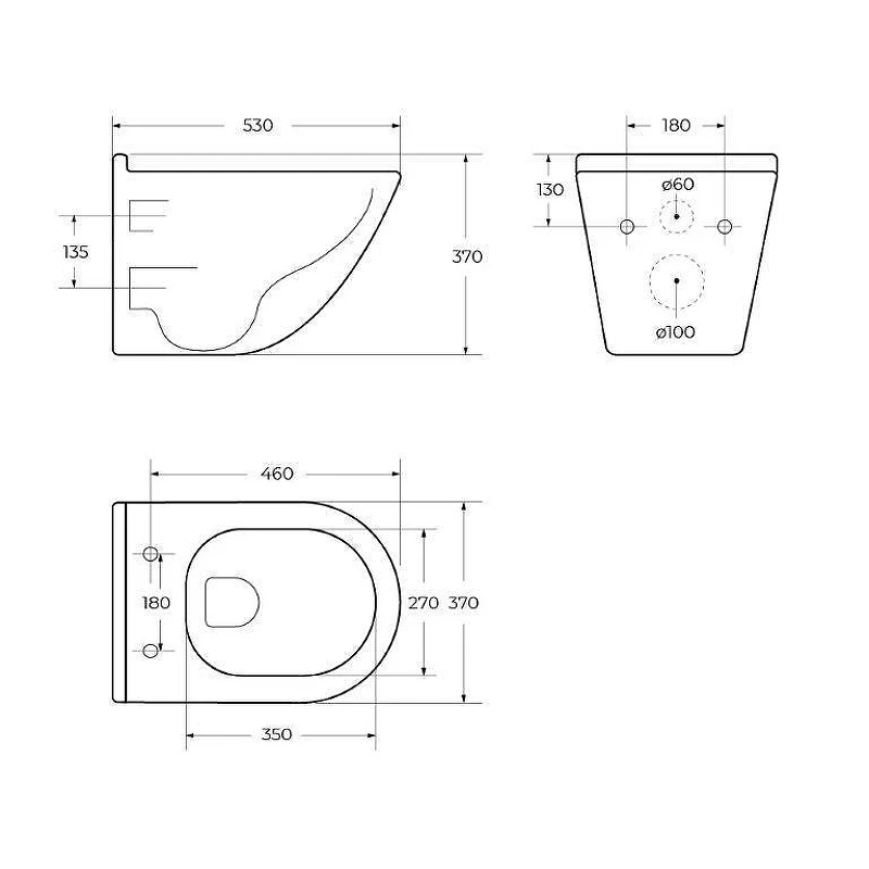 Унитаз BelBagno Senso-R BB017CH-TOR/SC подвесной цвет Белый с сиденьем Микролифт