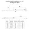 Душевая дверь Veconi Evo 100 CH 100 E1-CH-100-01-C9 профиль цвет Хром стекло прозрачное