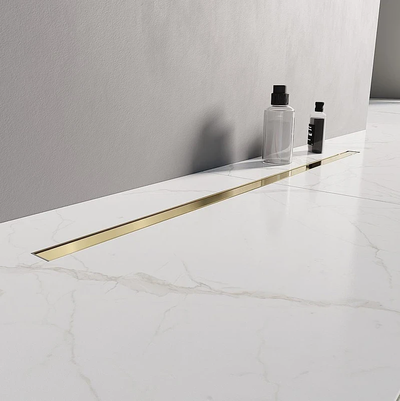 Душевой трап New Trendy VISIO SLIM 100x3 OL-0075 цвет Золото