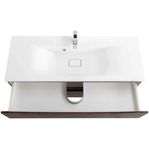 Тумба под раковину BelBagno Marino 110 MARINO-1100-2C-SO-RW-P подвесная Rovere Moro МДФ / ЛДСП