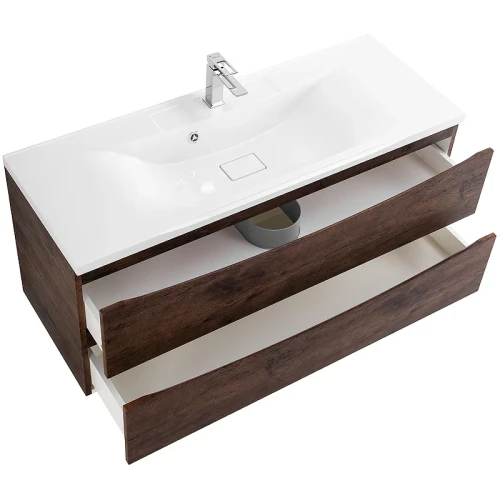 Тумба под раковину BelBagno Marino 110 MARINO-1100-2C-SO-RW-P подвесная Rovere Moro МДФ / ЛДСП