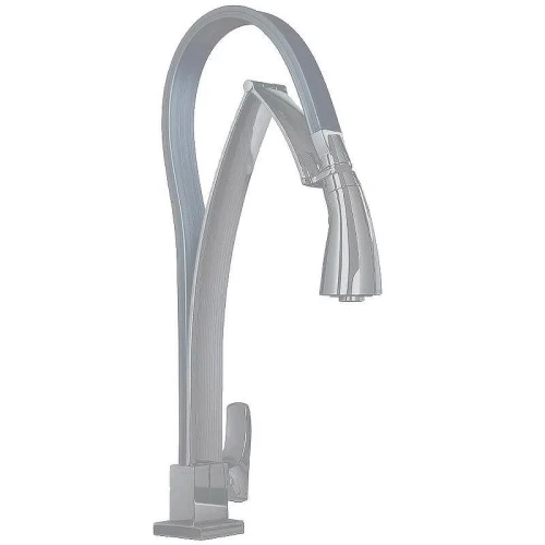 Смеситель для кухни Paini Hybrid HKPA557TKKM Сталь PVD