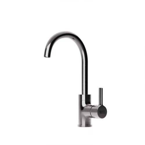 Смеситель для кухни Seaman Barcelone SSL-5815-GL цвет Светлая оружейная сталь