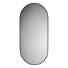 Зеркало Defesto Aura 60х120 DF 2926R с подсветкой 31W-4500K/ИК - выключатель/Нейтральный белый свет/Черная рама