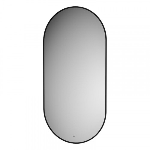 Зеркало Defesto Aura 60х120 DF 2926R с подсветкой 31W-4500K/ИК - выключатель/Нейтральный белый свет/Черная рама