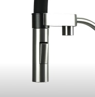 Смеситель для кухни Lemark Bronx LM3761GM Графит латунь