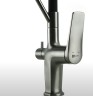 Смеситель для кухни Lemark Bronx LM3761GM Графит латунь