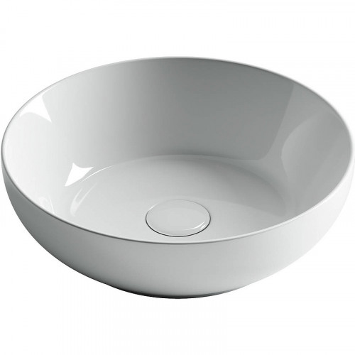 Раковина-чаша Ceramicanova Element 37 CN6020 Белая фарфор накладная