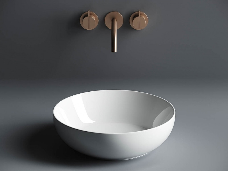 Раковина-чаша Ceramicanova Element 37 CN6020 Белая фарфор накладная