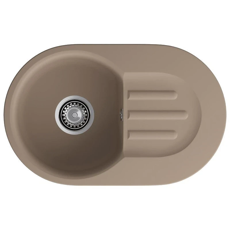 Кухонная мойка GranFest Smart 685 L песочный цвет Песочный
