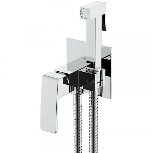 Гигиенический душ со смесителем Raglo R01.52 Хром латунь встраиваемый