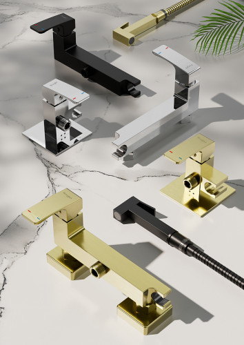 Гигиенический душ со смесителем Raglo R01.52 Хром латунь встраиваемый