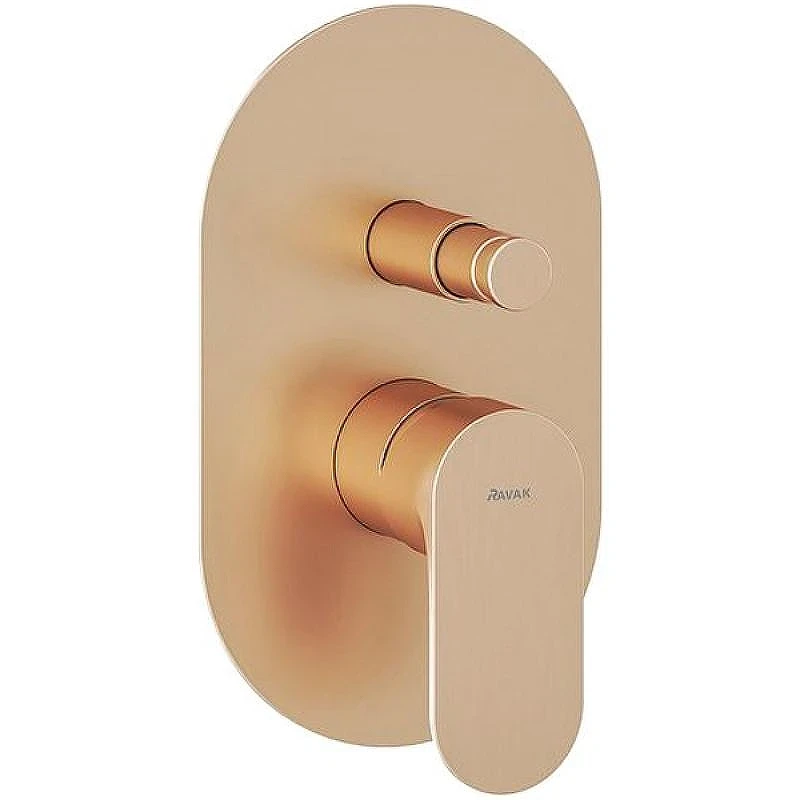 Смеситель для душа Ravak Eleganta EL 061.60RGB.O2 X070372 Розовое золото