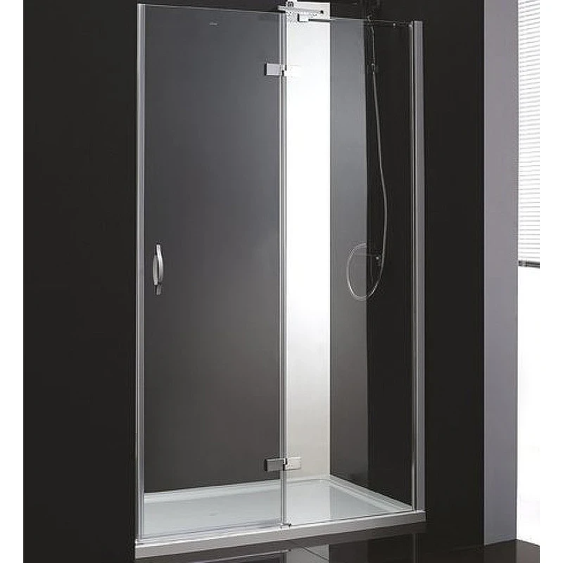 Душевая дверь Cezares Bergamo 90 R BERGAMO-W-B-12-90-C-Cr-R профиль Хром стекло прозрачное
