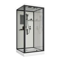 Душевая кабина Niagara Standart 80х80 ST80/15Q/BL без гидромассажа