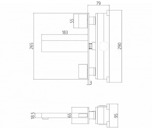 Смеситель для раковины Abber Daheim AF82122W цвет Белый матовый