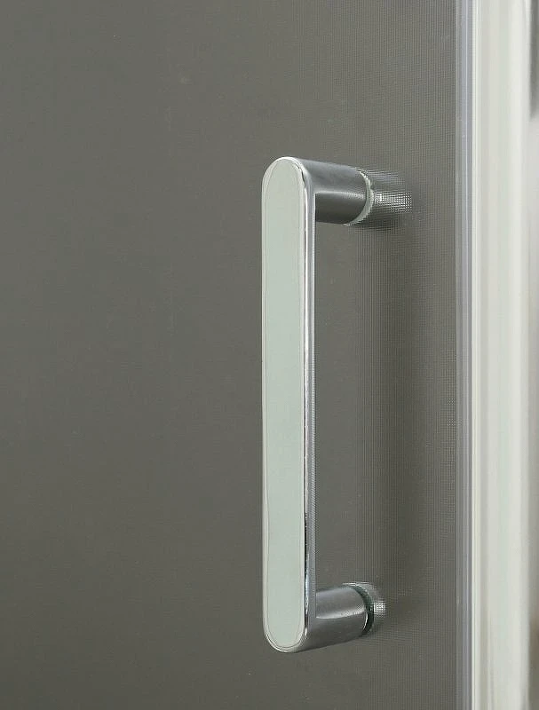 Душевой уголок BelBagno Uno 100х90 UNO-195-AH-2-100/90-C-Cr профиль Хром стекло прозрачное