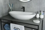 Раковина Gid Lago 73 N9435 51149 цвет Белый