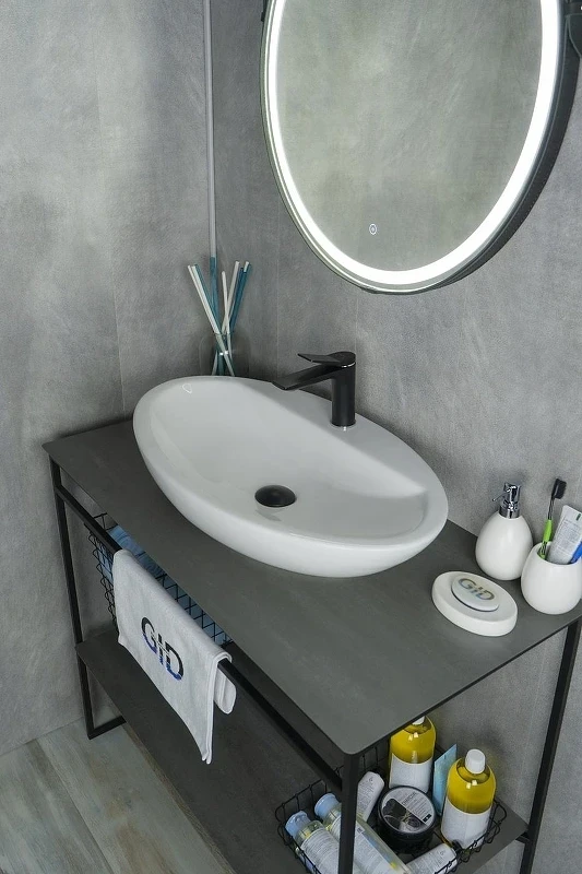 Раковина Gid Lago 73 N9435 51149 цвет Белый