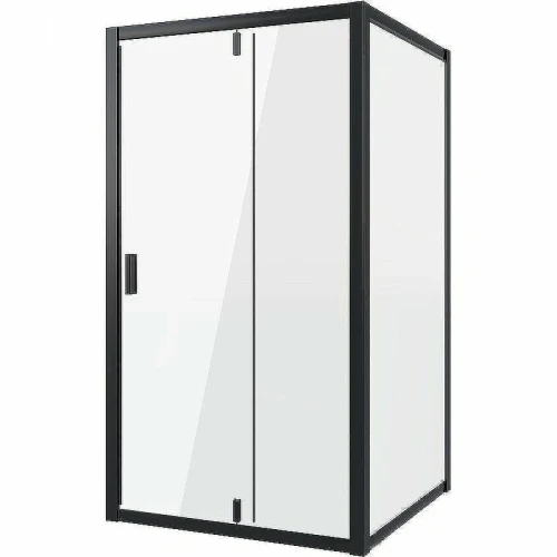Душевой уголок Niagara Nova 110х100 NG-83-11AB-A100B профиль Черный стекло прозрачное