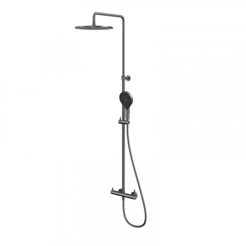 Душевая система Whitecross Y gunmetal Y1244TOPGM цвет Оружейная сталь