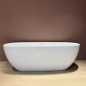 Акриловая ванна Abber 160х80 AB9263-1.6 цвет Белый