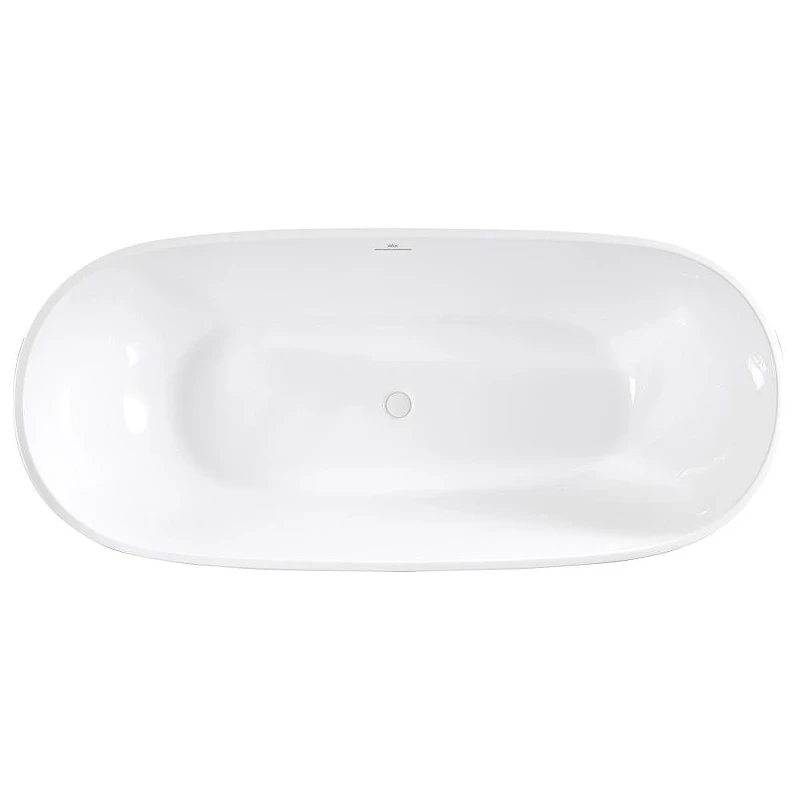 Акриловая ванна Abber 160х80 AB9263-1.6 цвет Белый