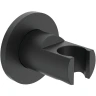 Держатель ручного душа Ideal Standard Ideal Rain BC806XG Silk Black латунь на стену