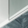 Шторка на ванну Maybah Glass MGV-253-3ш 300x1400 в широком профиле Золото стекло сатиновое