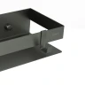 Металлическая полка Lemark Shelf Line 9776054 цвет Графит