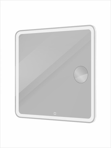 Зеркало BelBagno Марина (Marino) 80 SPC-MAR-800-800-LED-TCH-LNZ с подсветкой с сенсорным выключателем и увеличением
