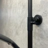Душевая система Comforty FF074R-CMT 00-00004536 Черная латунь на стену