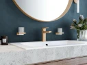 Стакан для зубных щеток Hansgrohe AddStoris 41749140 Шлифованная бронза