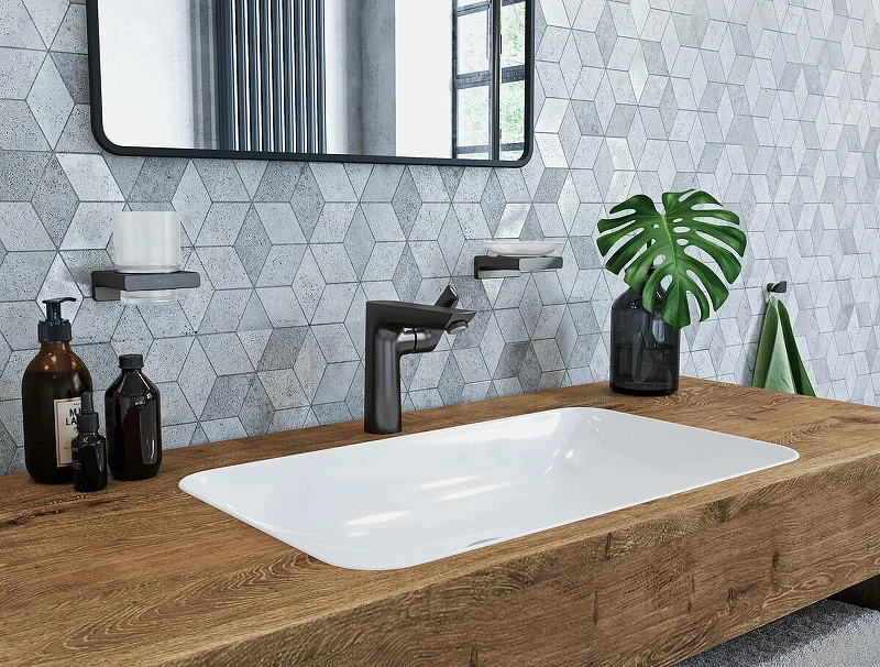 Стакан для зубных щеток Hansgrohe AddStoris 41749140 Шлифованная бронза