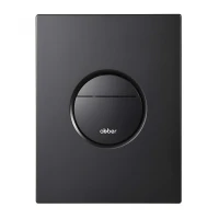 Кнопка смыва для инсталляции Abber AC0126MB цвет Черный матовый